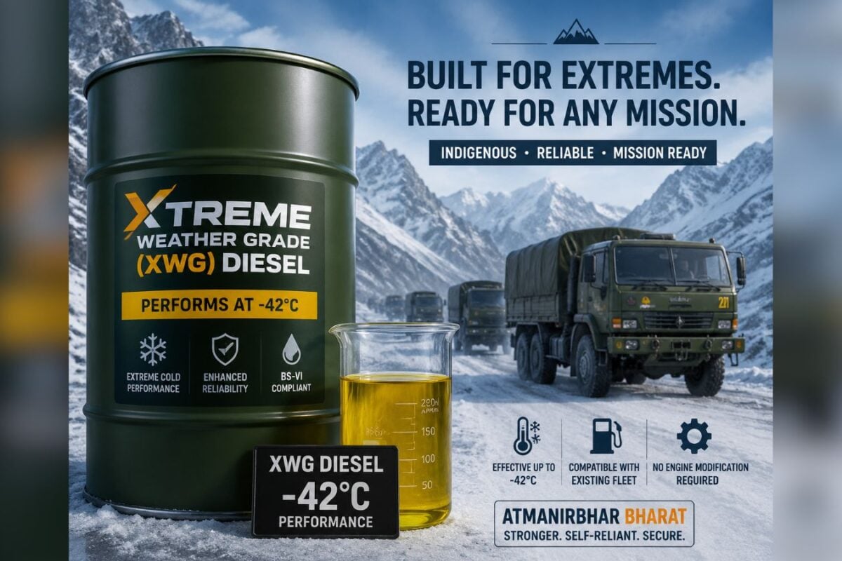 अब -42°C भी नहीं रोक पाएगा भारतीय सेना का काफिला लॉन्च हुआ स्वदेशी XWG Diesel