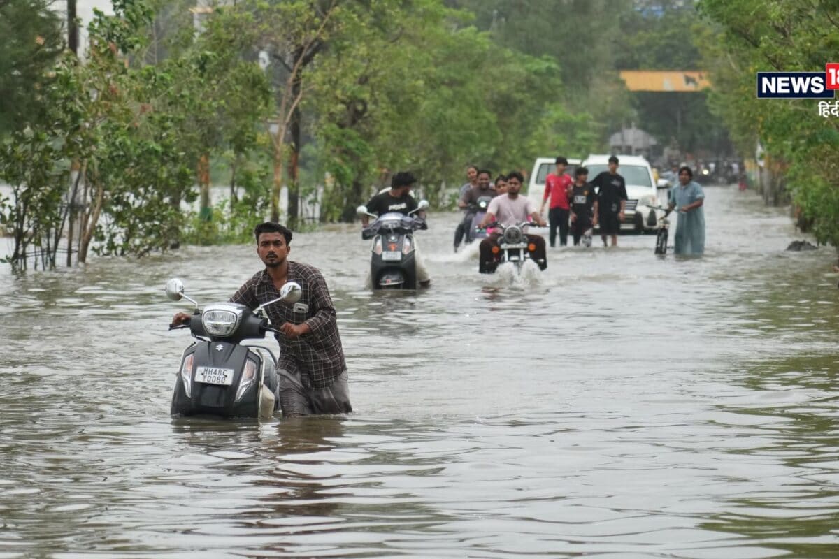 अब 7 दिनों तक मौसम मचाएगा तबाही दिल्ली-मुंबई से लेकर हिमाचल तक खतरे की आहट IMD ने दे दी चेतावनी