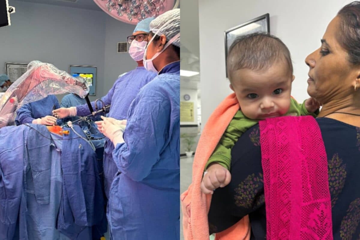 4 महीने का बच्चा दोनों फेफड़े खराब एम्स के डॉक्टरों ने किया ऐसा करिश्मादो दिन में घर लौट गया मासूम