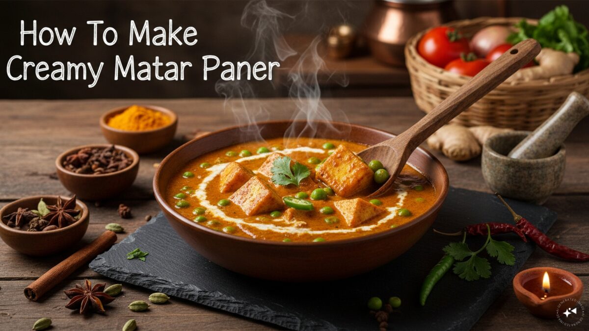 घर पर ऐसे बनाएं मलाईदार मटर पनीर, स्वाद ऐसा कि उंगलियां चाटते रह जाएंगे लोग!