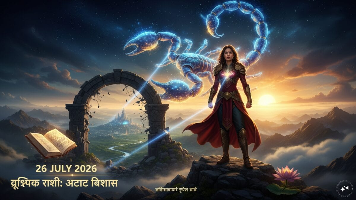 आज वृश्चिक राशि वालों की चमकेगी किस्मत! करियर में मिलेगा बड़ा बदलाव, जानें…