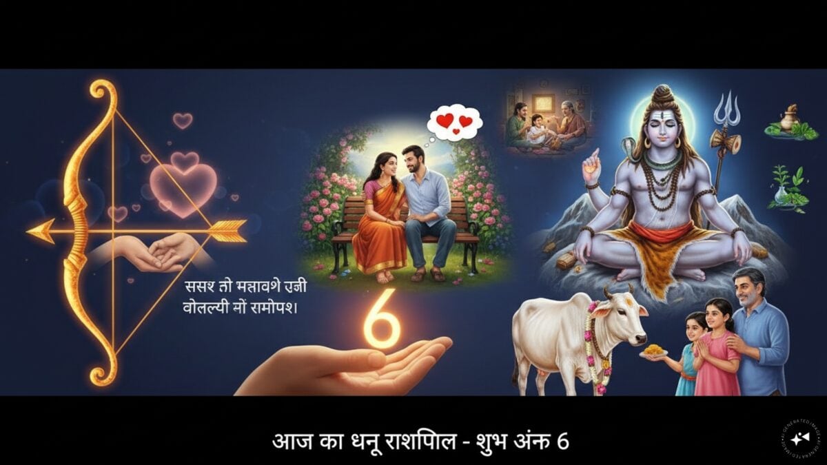 धनु: आज गलतफहमियां दूर होंगी, रोमांस बढ़ेगा! जल्दबाजी में कोई बड़ा फैसला न लें