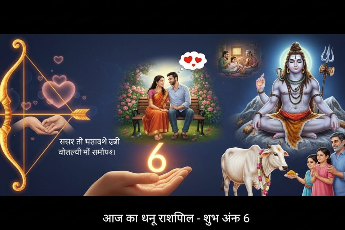 Dhanu Rashifal: आज गलतफहमियां दूर होंगी रोमांस बढ़ेगा! जल्दबाजी में कोई बड़ा फैसला न लें