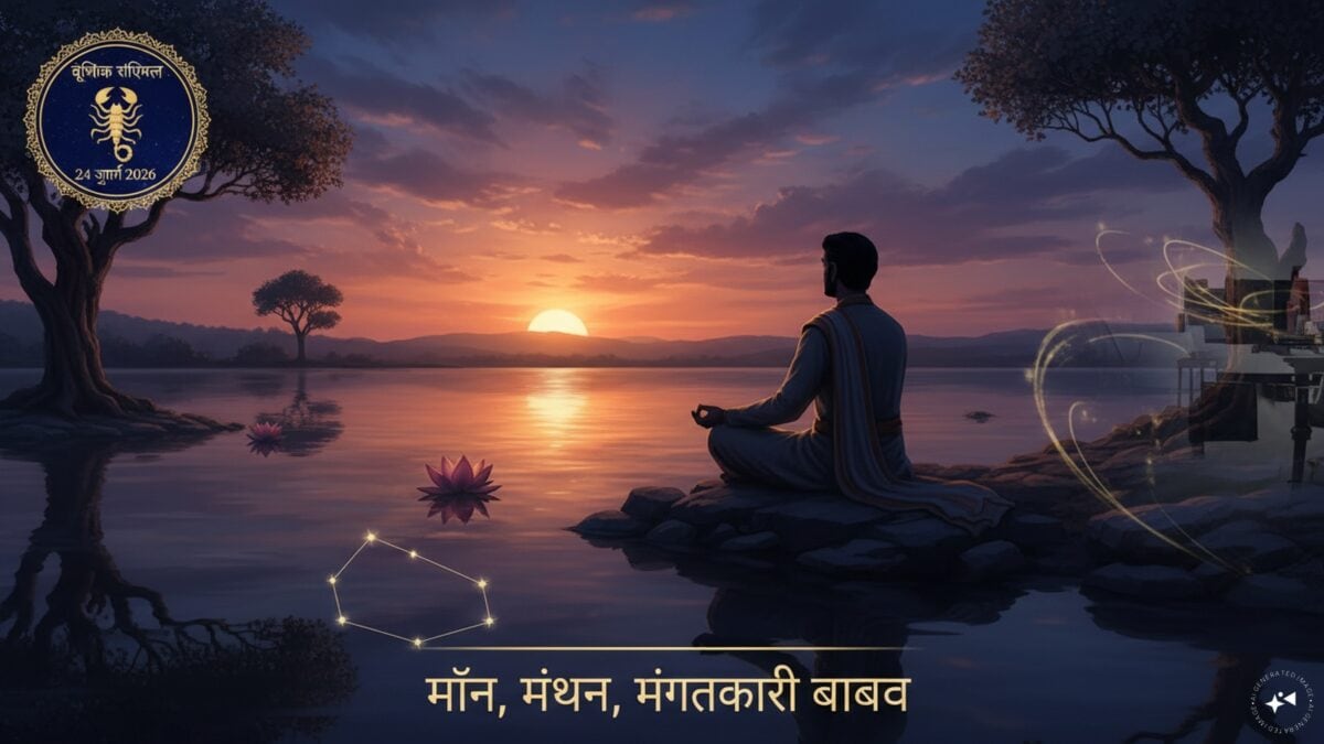 वृश्चिक राशि के लिए मौन, मंथन और मंगल का दिन; जानें कैसा रहेगा आपका शुक्रवार?