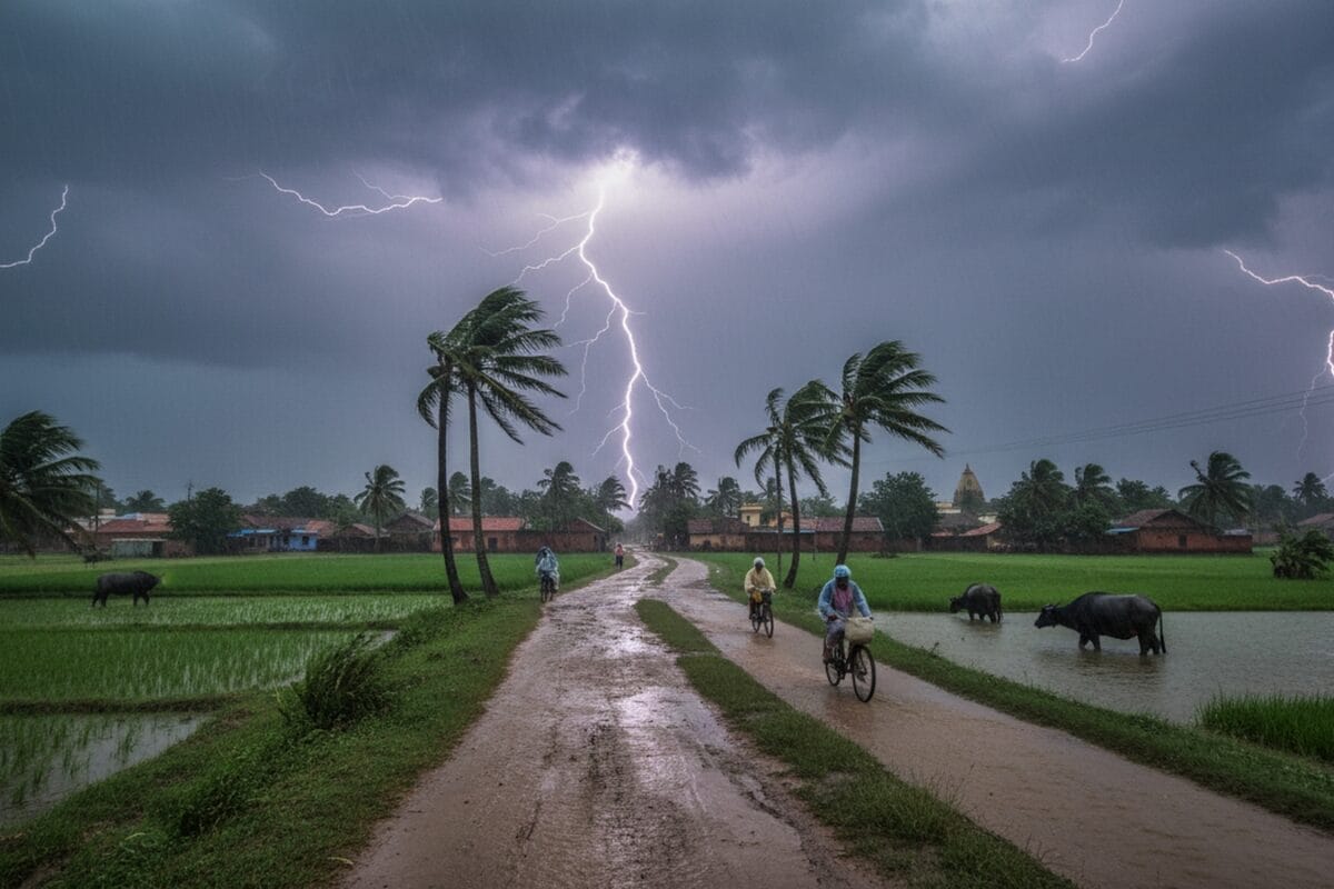 Aaj Ka Mausam: एक साथ उठ रहे कई बवंडर बंगाल से यूपी तक आएगी आफत 18 राज्यों में IMD का अलर्ट