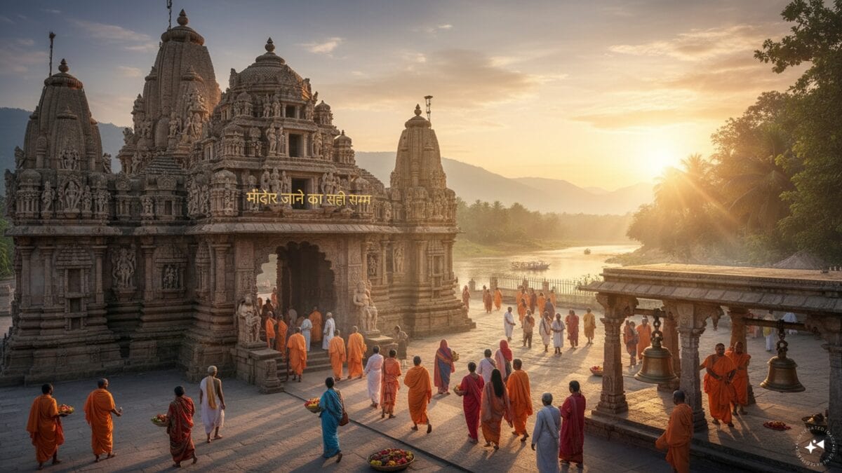 मंदिर कब जाना चाहिए? सुबह, दोपहर या शाम में, जानें क्या है सही समय और नियम मंदिर कब जाना चाहिए? सुबह, दोपहर या शाम में, जानें क्या है सही समय और नियम