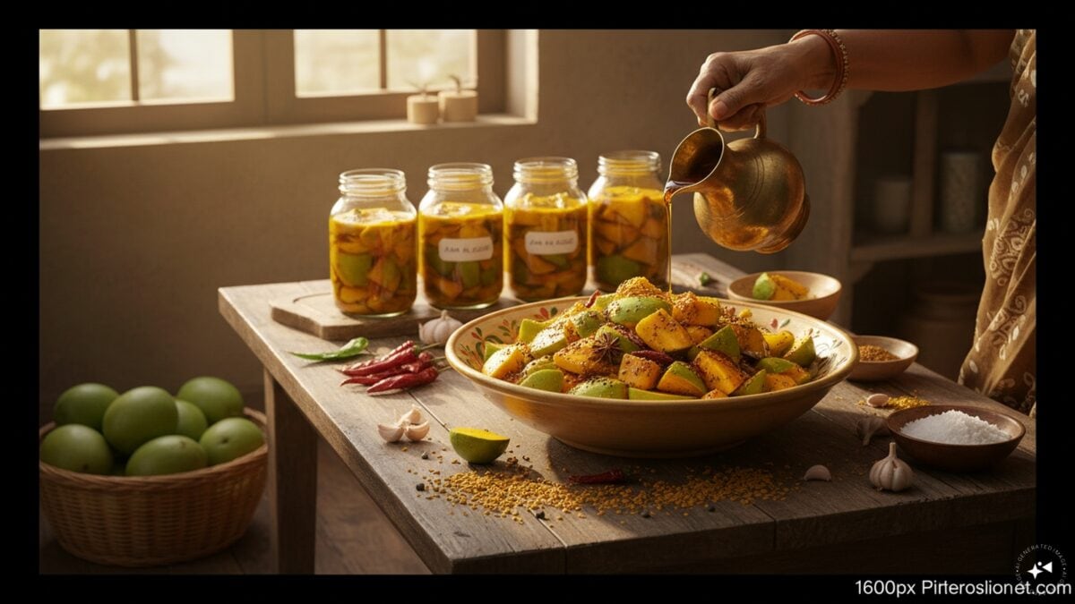 घर पर 3 दिन में कैसे बनाएं बाजार जैसा स्वादिष्ट आम का अचार, जानिए आसान रेसिपी!