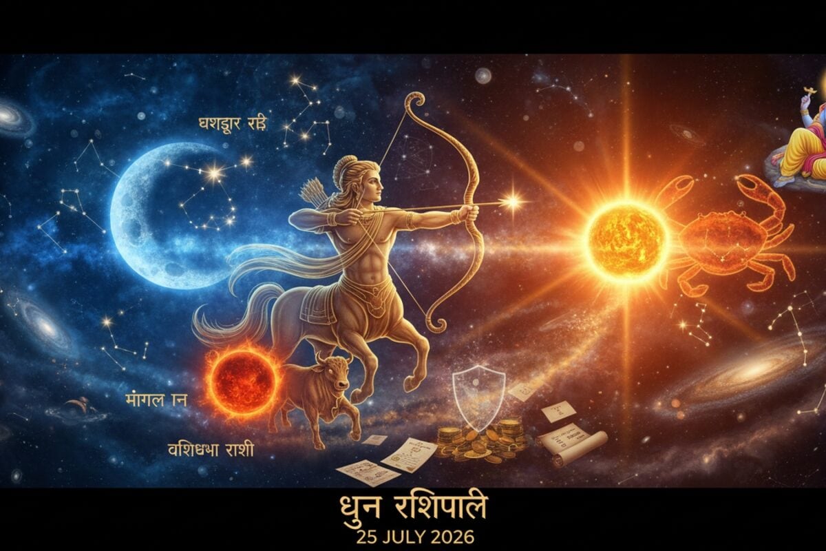 Dhanu Rashifal 25 July: धनु राशि वाले आज भूलकर भी न करें ये गलती जानें करियर से लेकर सेहत तक का हाल