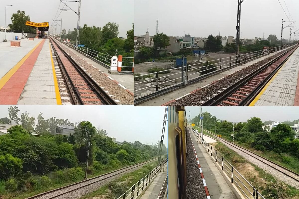 देश का पहला एलिवेटेड स्टेशन तैयार मिलेंगी आधुनिक सुविधाएं ऊपर-ऊपर चलेगी ट्रेन