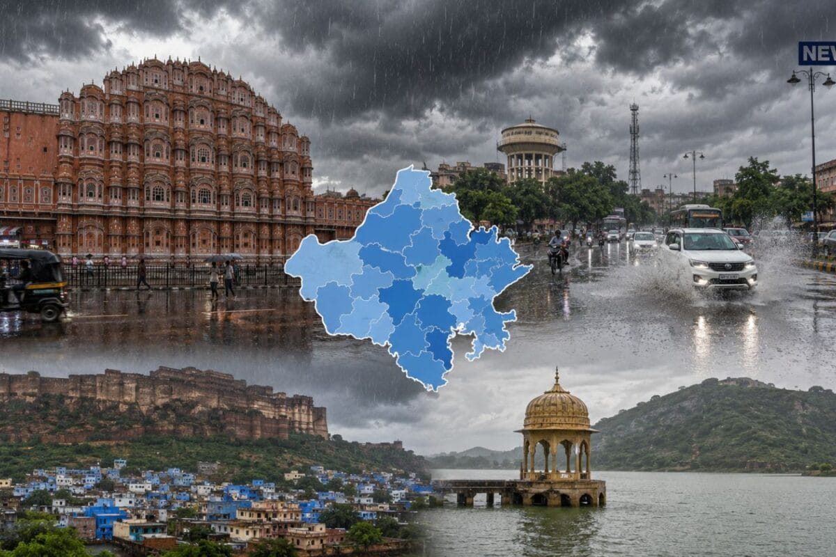 Rajasthan Ka Mausam: राजस्थान में मानसून ने पकड़ी रफ्तार, जयपुर-जोधपुर समेत कई 15 जिलों में भारी बारिश का अलर्ट
