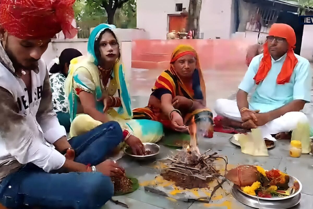 Baran News: समाज की परवाह नहीं... युवक और ट्रांसजेंडर ने मंदिर में लिए सात फेरे, हर तरफ हो रही चर्चा