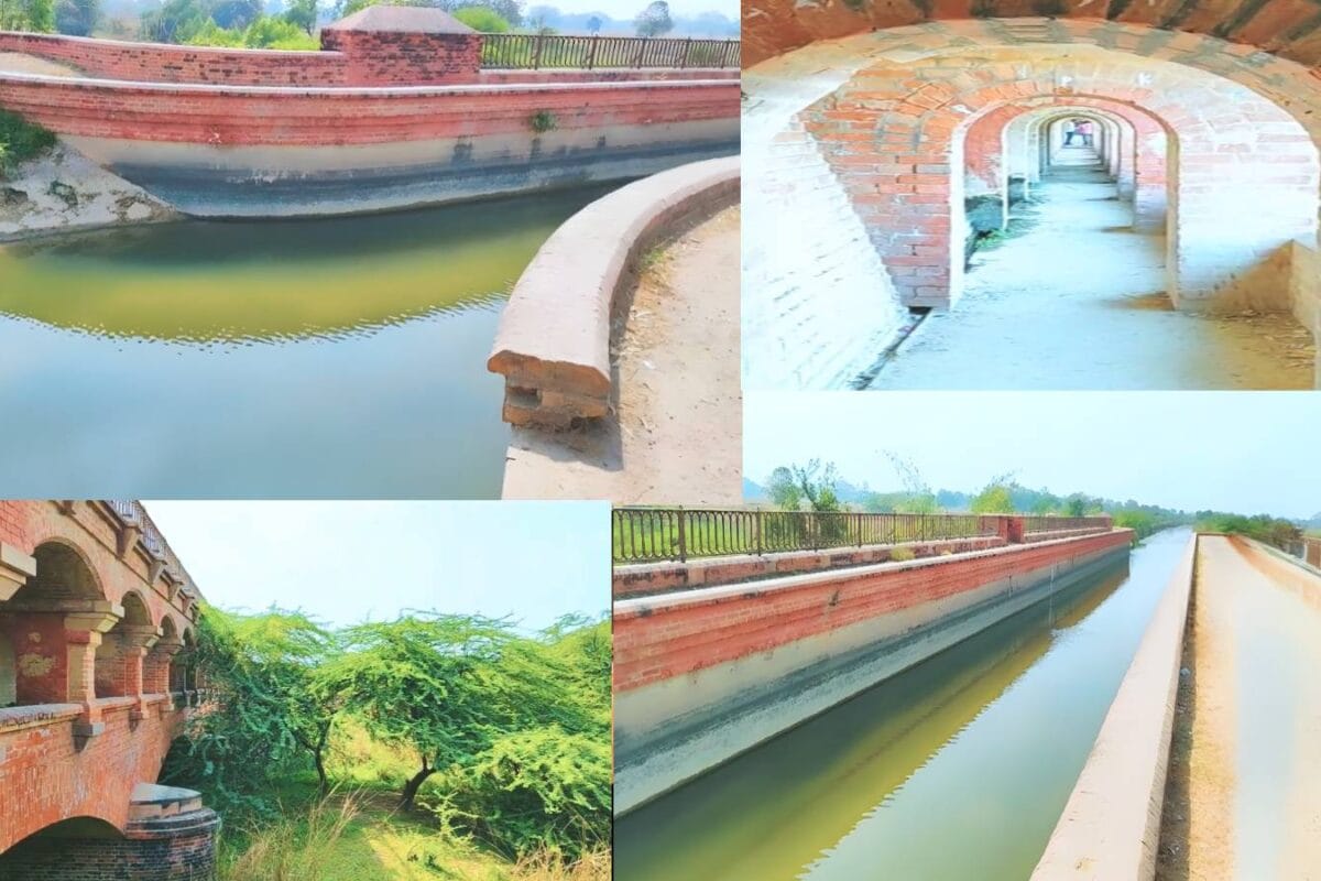 नीचे नदी, बीच में सुरंग, ऊपर नहर-दो सड़कें, अनोखा पुल है इंजीनियरिंग का बेजोड़ नमूना