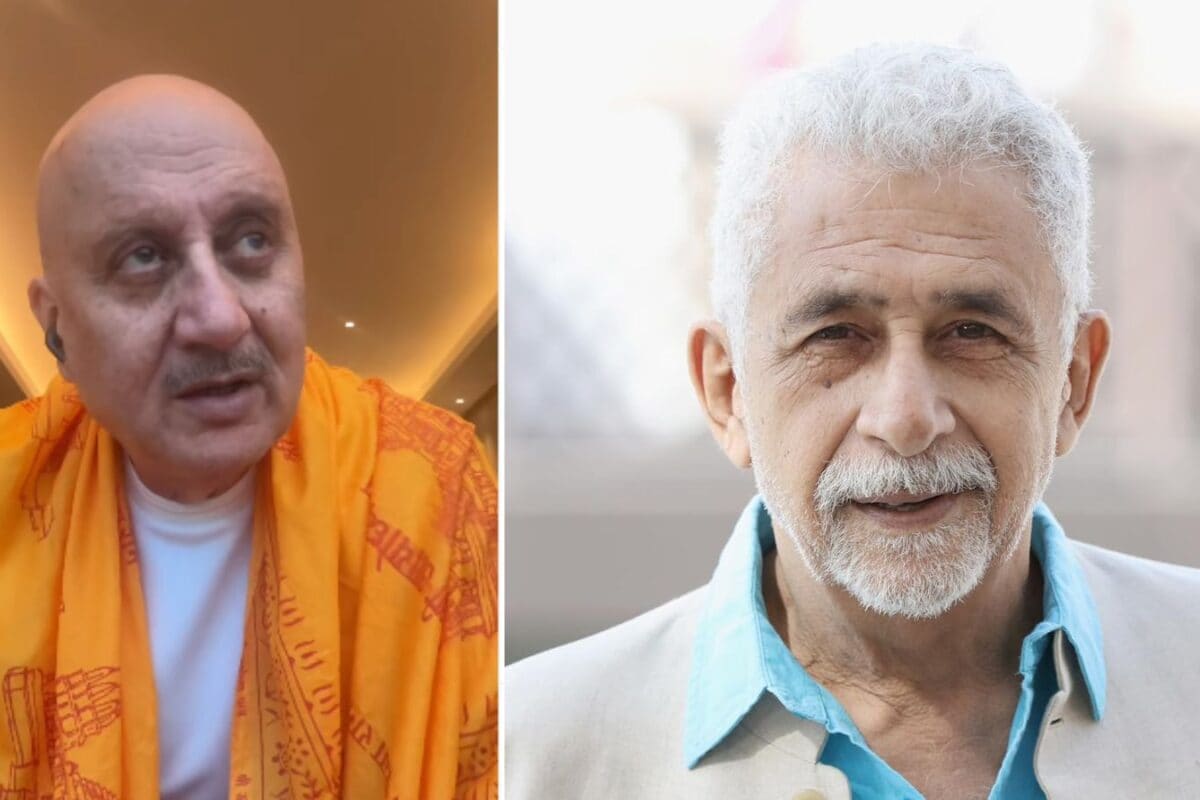 नसीरुद्दीन ने अनुपम खेर को कहा था जोकर, राम मंदिर विवाद के बीच किया पलटवार, पितांबरी ओढ़ दिया करारा जवाब