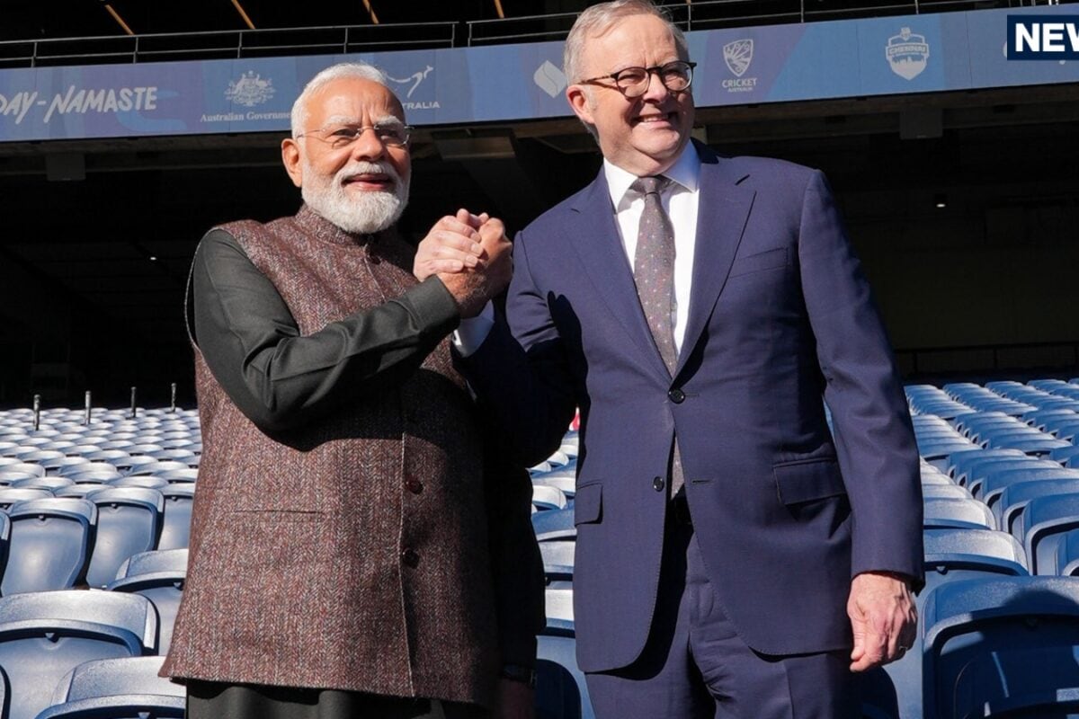 PM Modi Australia Visit: पीएम मोदी स्‍टीव वॉ संग पहुंचे मेलबर्न क्रिकेट ग्राउंड दिया ऑटोग्राफ मुस्‍कुराते रहे PM अल्‍बनीज