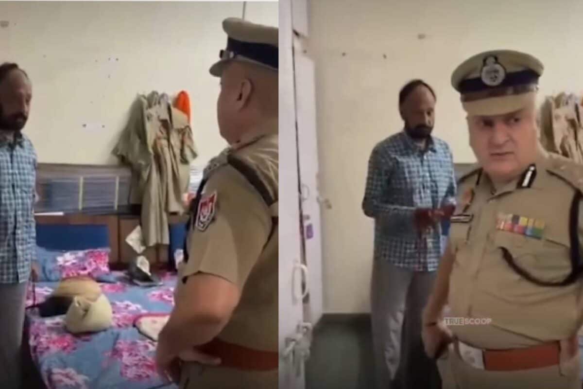 ड्यूटी छोड़ दारू पीकर मजे से सो रहा था SHO अचानक पहुंच गए DIG और फिर
