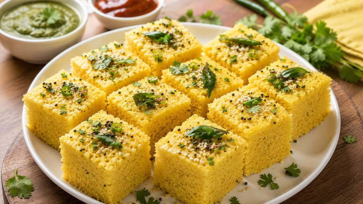 मूंग दाल से बनाएं जालीदार और स्पंजी खमन ढोकला, जानिए आसान तरीका