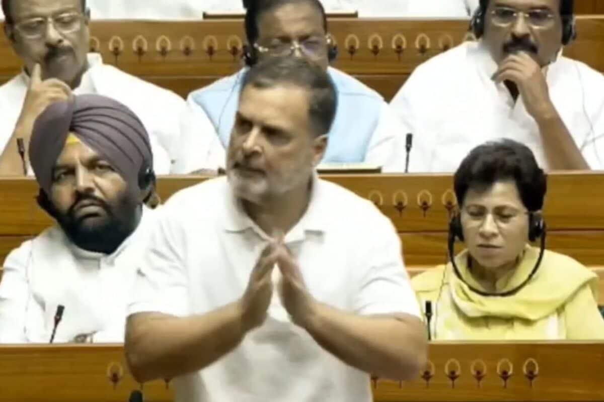 सर मैं चुप होकर यहां बैठ जाता हूंराहुल गांधी ने हाथ जोड़कर लोकसभा स्‍पीकर से ऐसा क्यों कहा