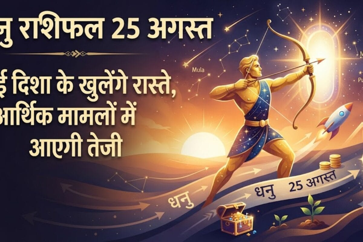 Dhanu Rashifal 25 August: धनु राशि वालों के लिए नई दिशा के खुलेंगे रास्ते आर्थिक मामलों में आएगी तेजी