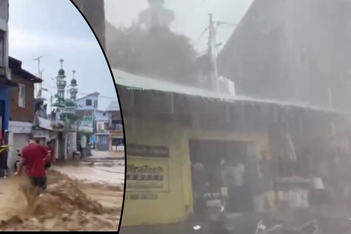 पहाड़ों से टकराकर 15 किलोमीटर ऊपर गए बादल और भद्रवाह में फट पड़ा आसमान सैलाब देखकर सहम गए लोग