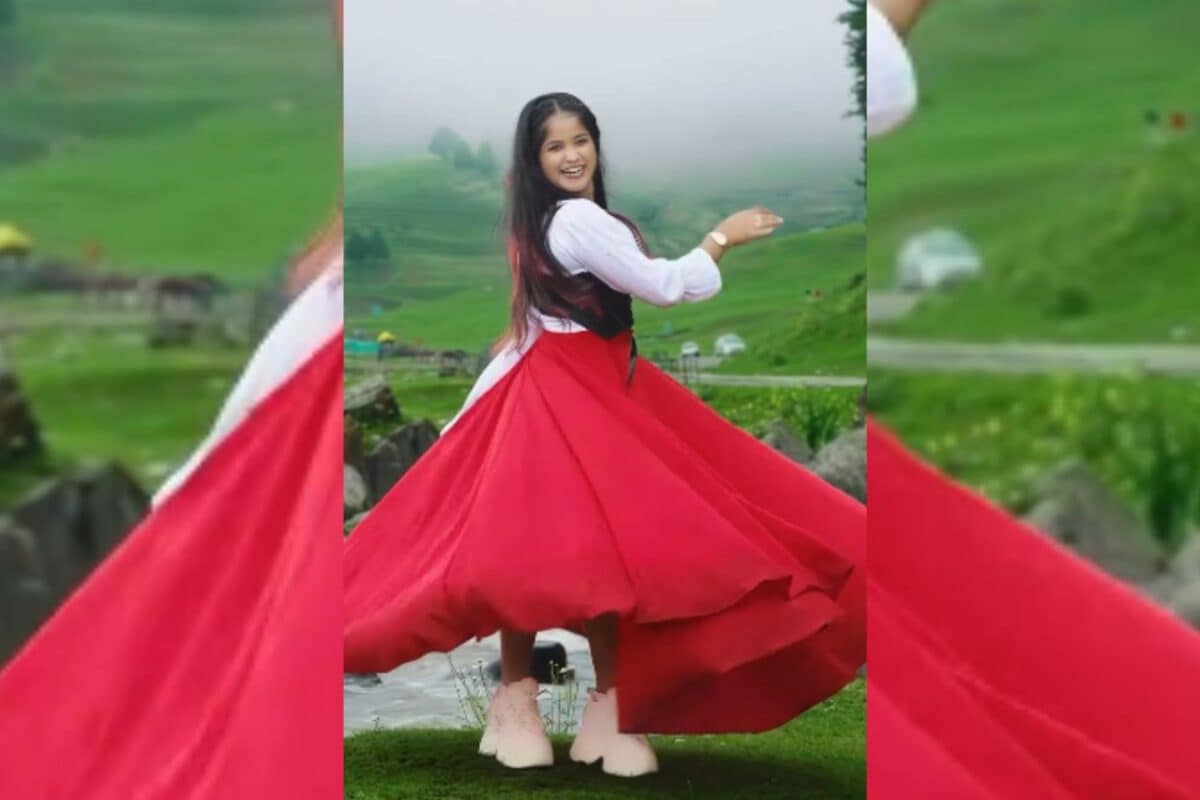 पहाड़ों के बीच लड़की ने किया प्यारा डांस, देख नजर हटाना हुआ मुश्किल, वायरल वीडियो..
