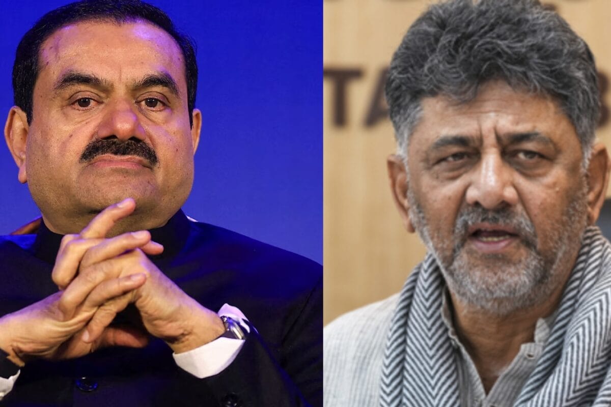 दिल्ली में विरोध बेंगलुरु में चाय पर चर्चा CM शिवकुमार-अदाणी के बीच हुई मुलाकात बीजेपी ने पूछे तीखे सवाल