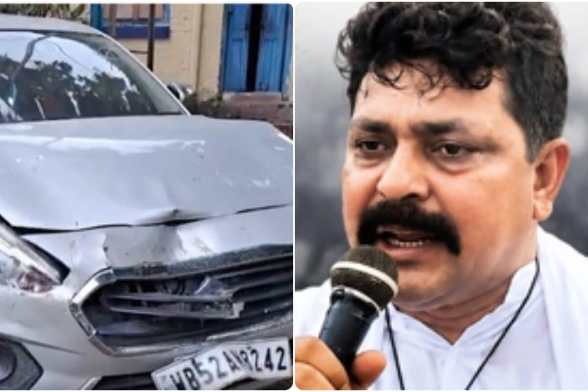 पश्चिम बंगाल के नादिया में डबल मर्डर कांग्रेस नेता और उनके बेटे पर ताबड़तोड़ फायरिंग गोलियों से छलनी मिली कार