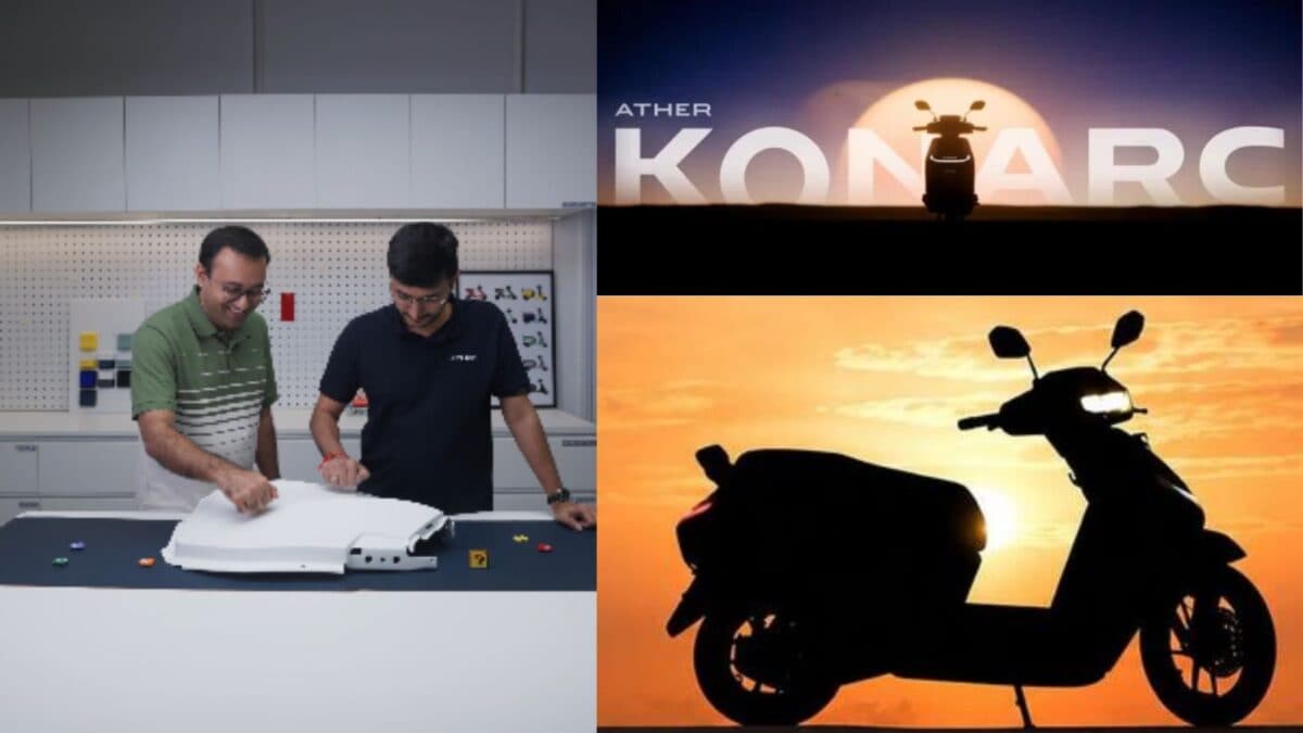 Ather Konarc को मेटल बॉडी के साथ पेश किया जाएगा