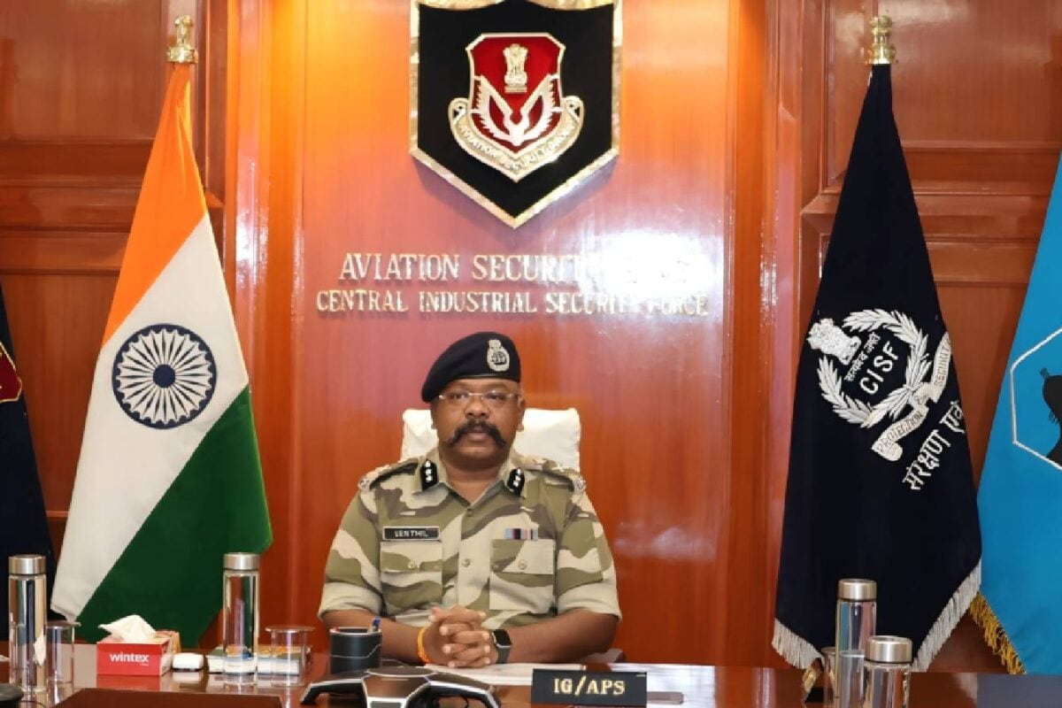 साइबर सुरक्षा से एयरपोर्ट हिफाजत तक CISF के IG सेंथिल अवूदई का बजा डंका मिला राष्ट्रपति पुलिस पदक का सम्मान
