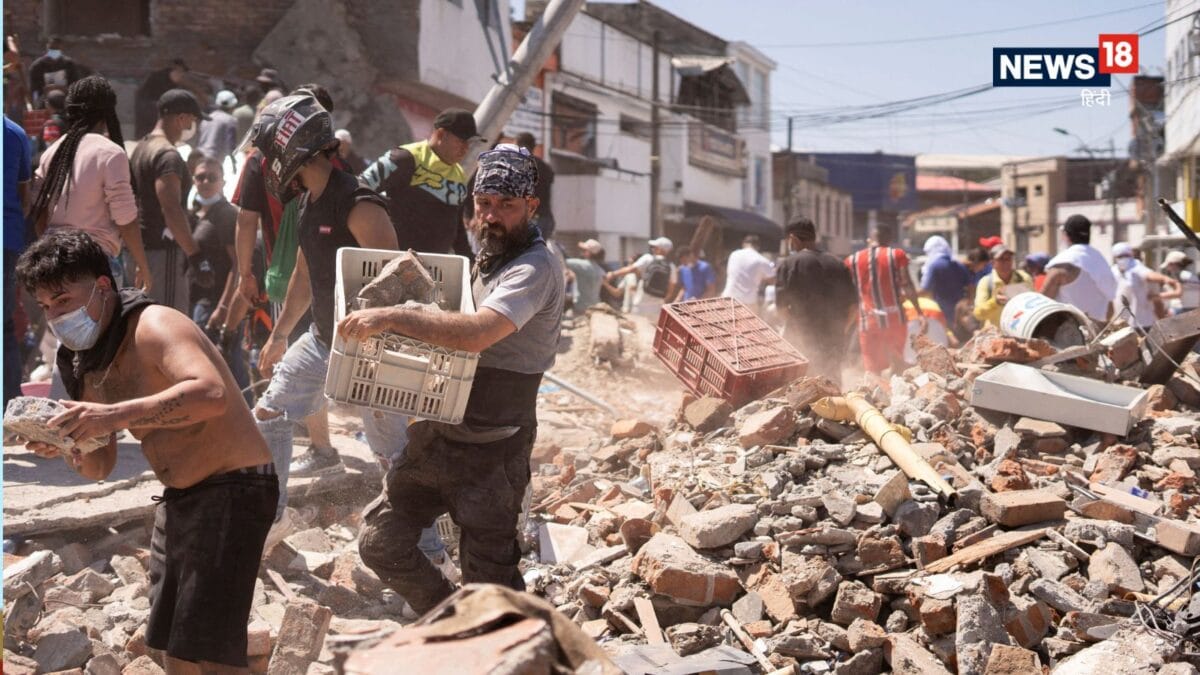 कोलंबिया में 7.4 तीव्रता के भूकंप से 77 लोगों की मौत