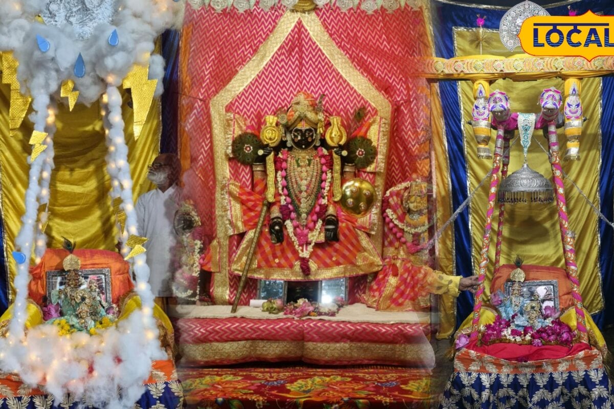 उदयपुर का जगदीश मंदिर बना भक्ति का केंद्र झूला उत्सव में भगवान जगन्नाथ के दर्शन के लिए लगी भक्तों की भीड़