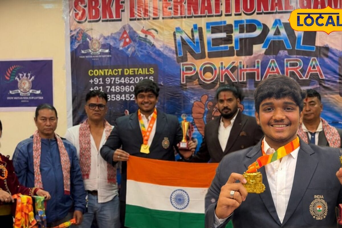 राजस्थान के लाल ने नेपाल में रचा इतिहास 215 KG लिफ्ट कर जुनैद जिलानी ने गोल्ड जीतकर पाली का नाम किया रोशन