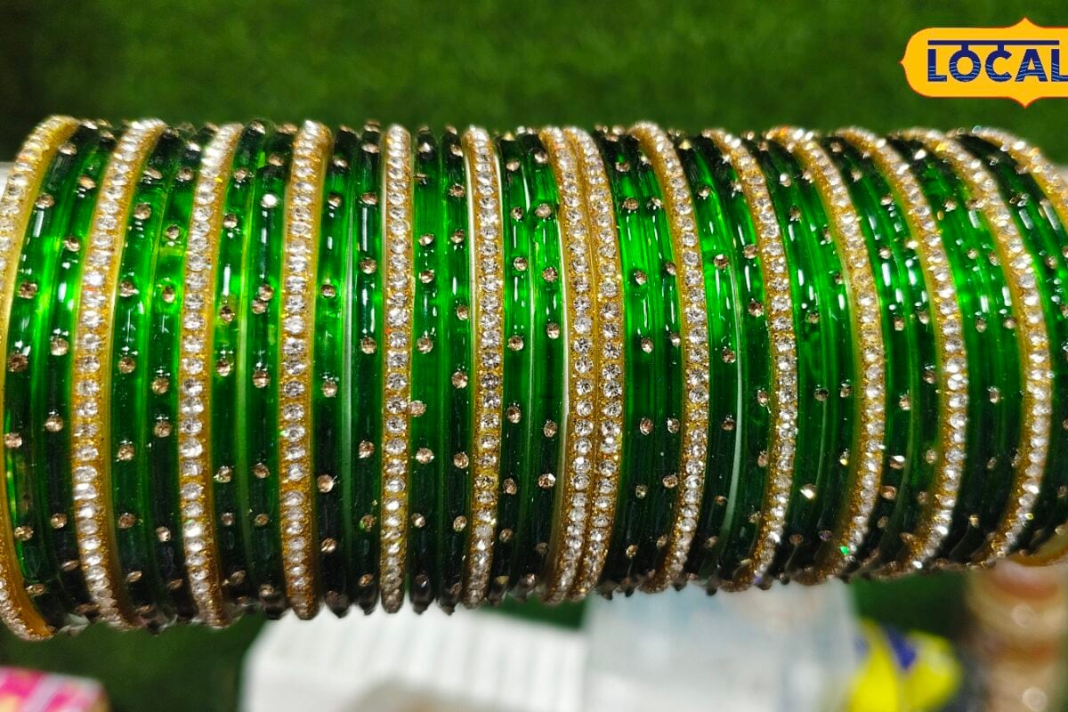 Sawan Bangles Design: हरी चूड़ियों के साथ मोती और घुंघरू वाले कंगन सावन में ऐसे सजाएं अपनी कलाइयां