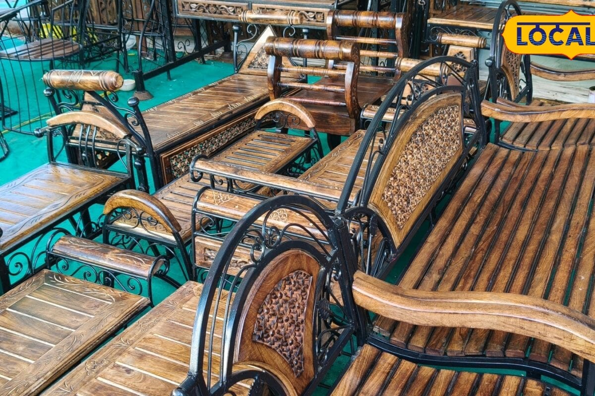 Jaipur Trade Fair: सहारनपुर के हैंडमेड फर्नीचर पर टूट पड़े खरीदार, 500 से 50 हजार तक बिक रहे प्रोडक्ट्स