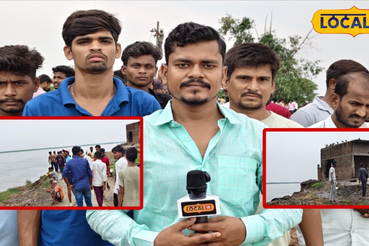 साहब आए तो पर फोटो के लिए UP के इस गांव में नदी निगल रही आशियाने Ground Report में देखें तबाही की तस्वीरें