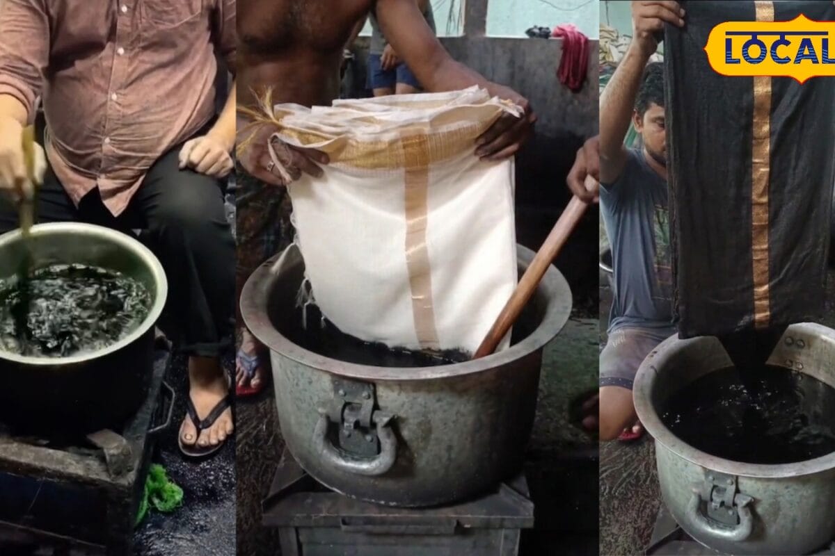 चारमीनार में 400 साल पुराना हुनर आज भी जिंदा बिना कंप्यूटर आंखों के अंदाज़ से करते हैं कलर-मैचिंग