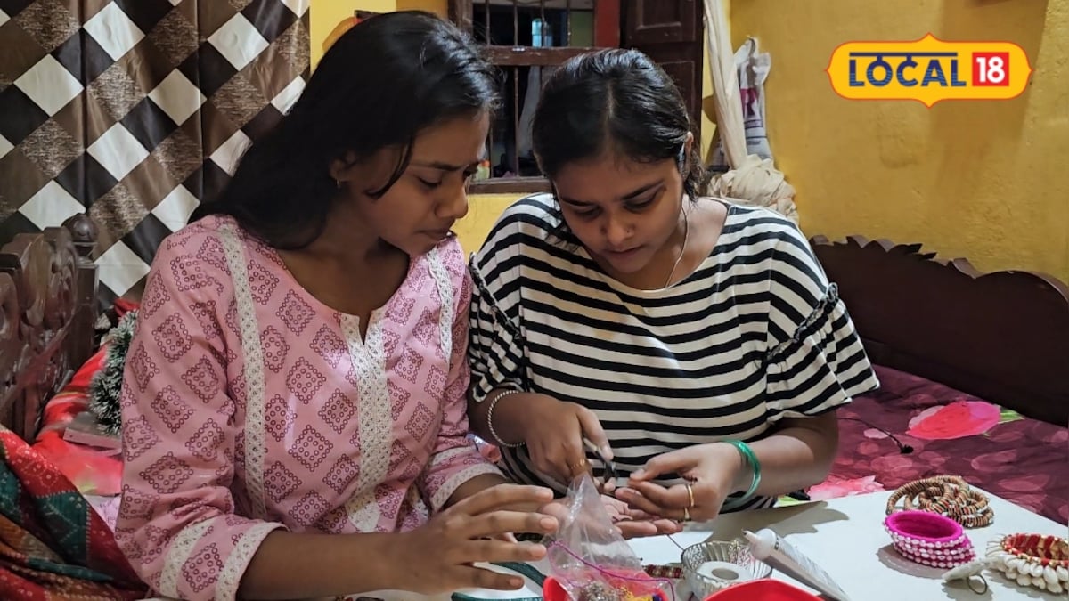 मां के सपने को पूरा कर रहीं जमुई की दो बहनें, 500 से अधिक राखियों के ऑर्डर