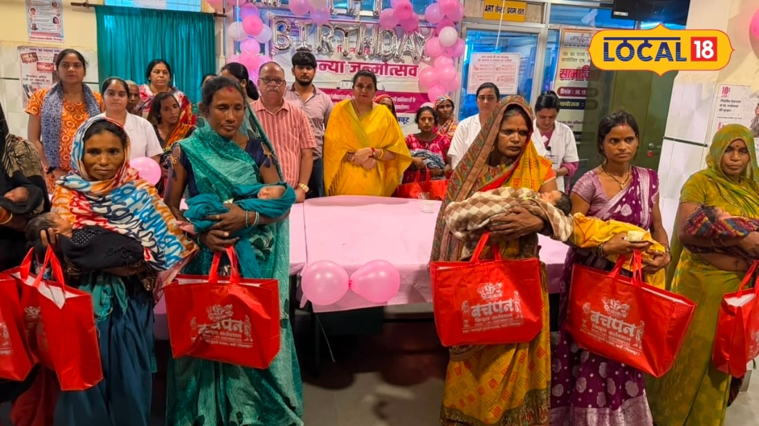 15 नन्ही बेटियां और ढेर सारी खुशियां चित्रकूट जिला अस्पताल में कुछ इस अंदाज में मना जश्न और काटे गए केक