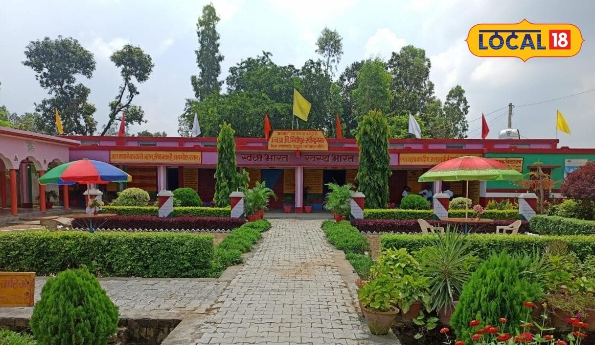 लखीमपुरः मियापुर सरकारी स्कूल की ऐसी बदली तस्वीर कि प्राइवेट स्कूल भी पड़ जाएं फीके डिजिटल माध्यम से मिल रहा है शिक्षा