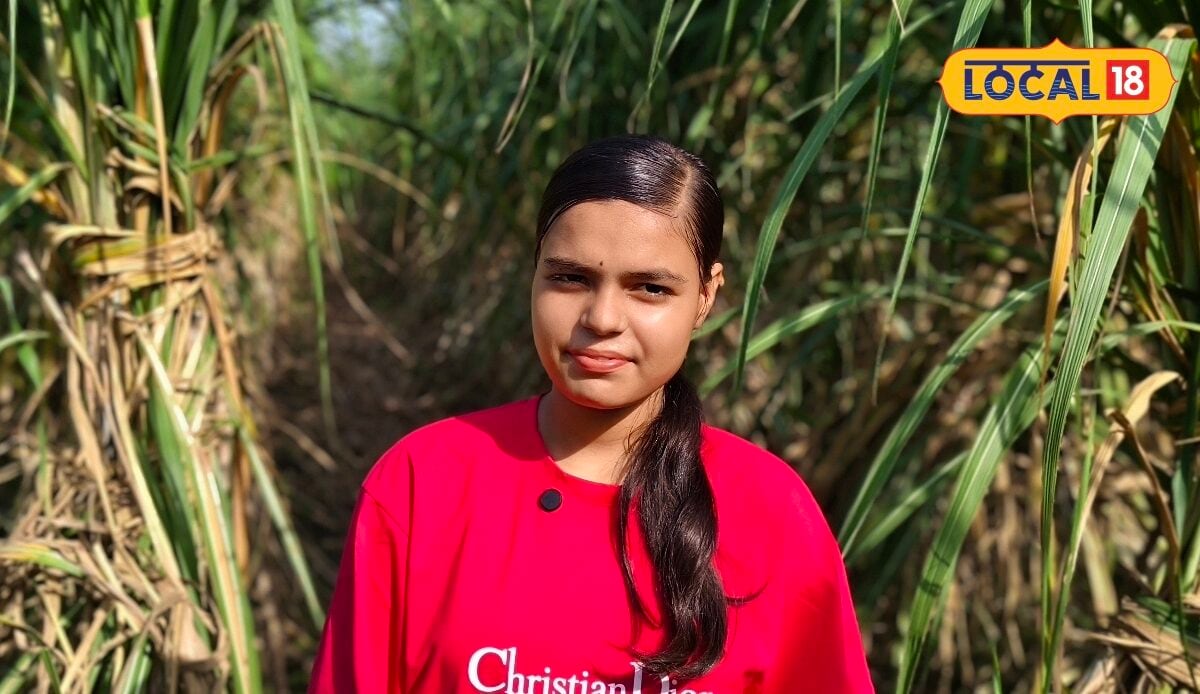 पढ़ाई भी खेती भी गोंडा की 8वीं क्लास की रिया टेंच विधि से उगा रही गन्ना 4 वैरायटी लगाईं
