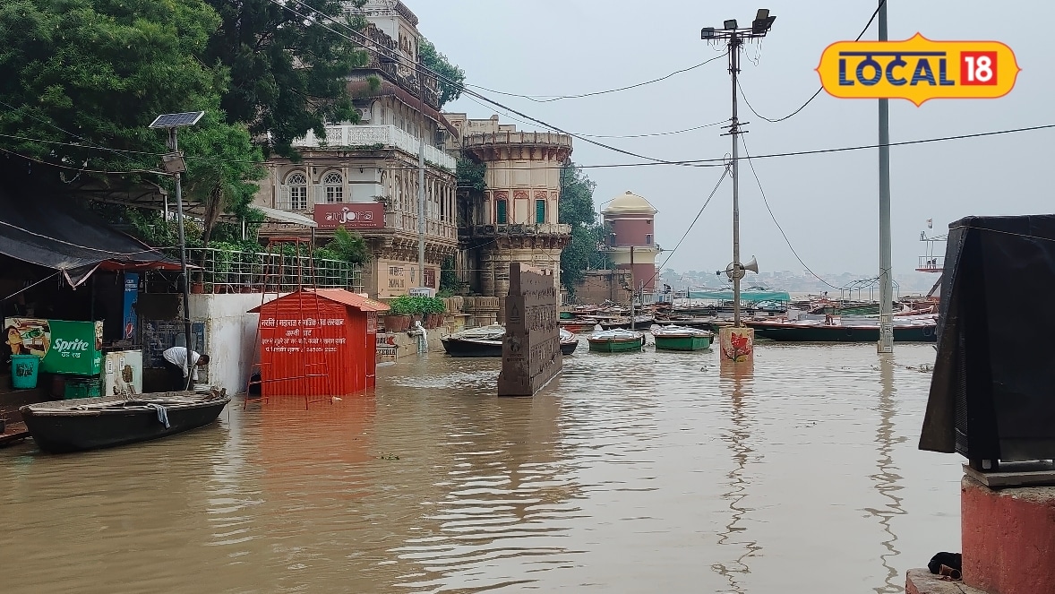 Ground Report: वाराणसी में गंगा का विकराल रूप अस्सी नमो घाट समेत सभी 84 घाट पूरी तरह जलमग्न बाढ़ का अलर्ट