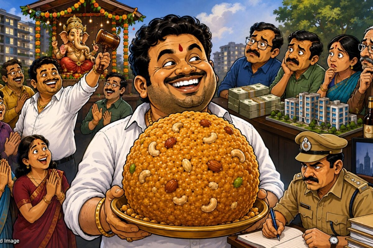 हैदराबाद में 51 लाख का लड्डू खरीदने वाला निकला नटवरलाल 6 परसेंट रिटर्न का लालच देकर किया 345 करोड़ का फ्रॉड