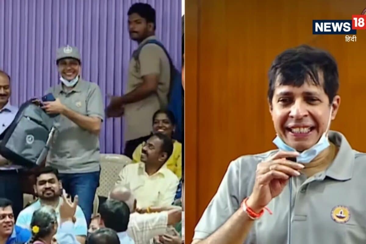 कंधे पर बैग सिर पर कैप IIT मद्रास की फ्रेशर्स पार्टी में स्टूडेंट बनकर पहुंचे डायरेक्टर साहब