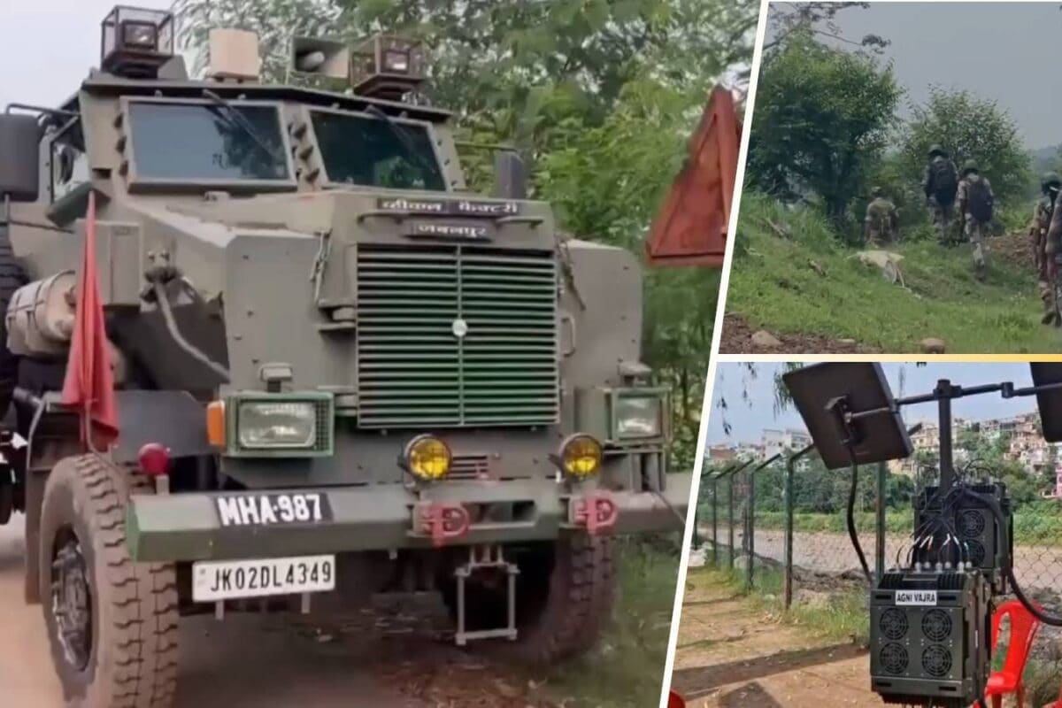 रियासी में संदिग्धों की सूचना से हड़कंप तीसरे दिन भी सर्च ऑपरेशन जारी राजौरी में एंटी-ड्रोन सिस्टम तैनात