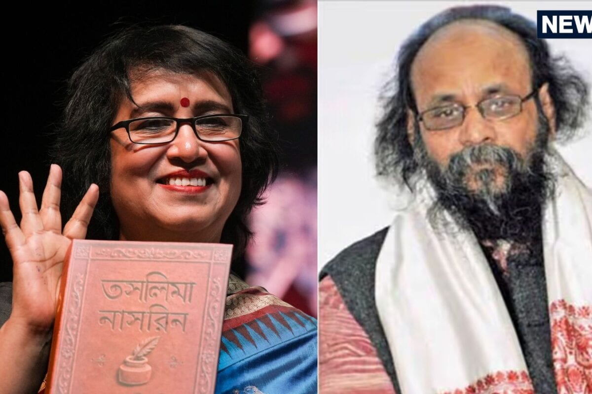 कौन हैं जॉय गोस्वामी तसलीमा नसरीन ने जैसे ही मंच पर बुलाया तो मच गया हंगामा नारों और हूटिंग से गूंज उठा हॉल
