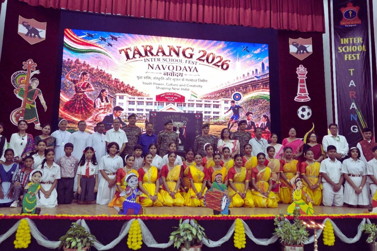 25 स्कूल 800 छात्र और चार दिन का उत्सव तेजपुर में ‘तरंग 2026’ का आगाज