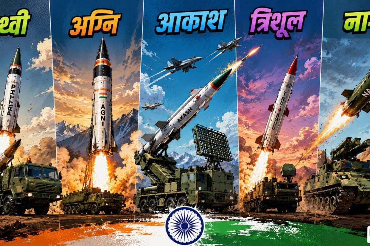 भारत ने पृथ्‍वी-अग्नि-आकाश को किया काबू फिर त्रिशूल से मिली ब्रह्मास्त्र जैसी ताकत नाग से तो थरथरा गए चीन-पाकिस्‍तान