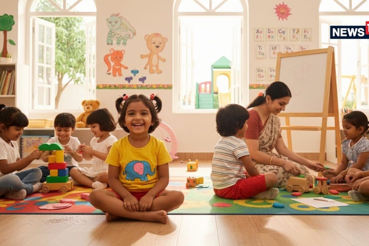 बच्चे को प्ले स्कूल में क्या सिखाते हैं नर्सरी से कितना अलग है सिलेबस