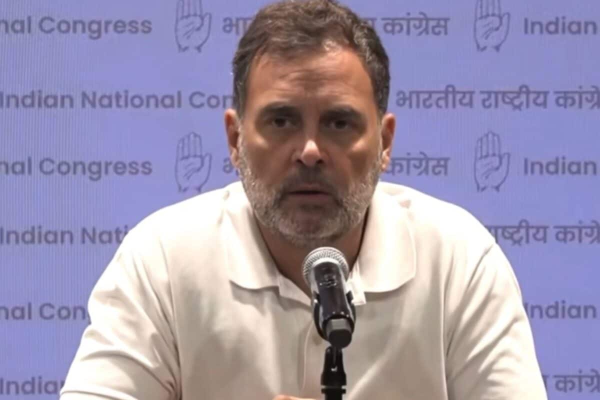 छात्रों पर पेलेट गन चलाने की परमिशन किसने दी केंद्र पर बरसे राहुल गांधी किरन रिजिजू ने दिया जवाब