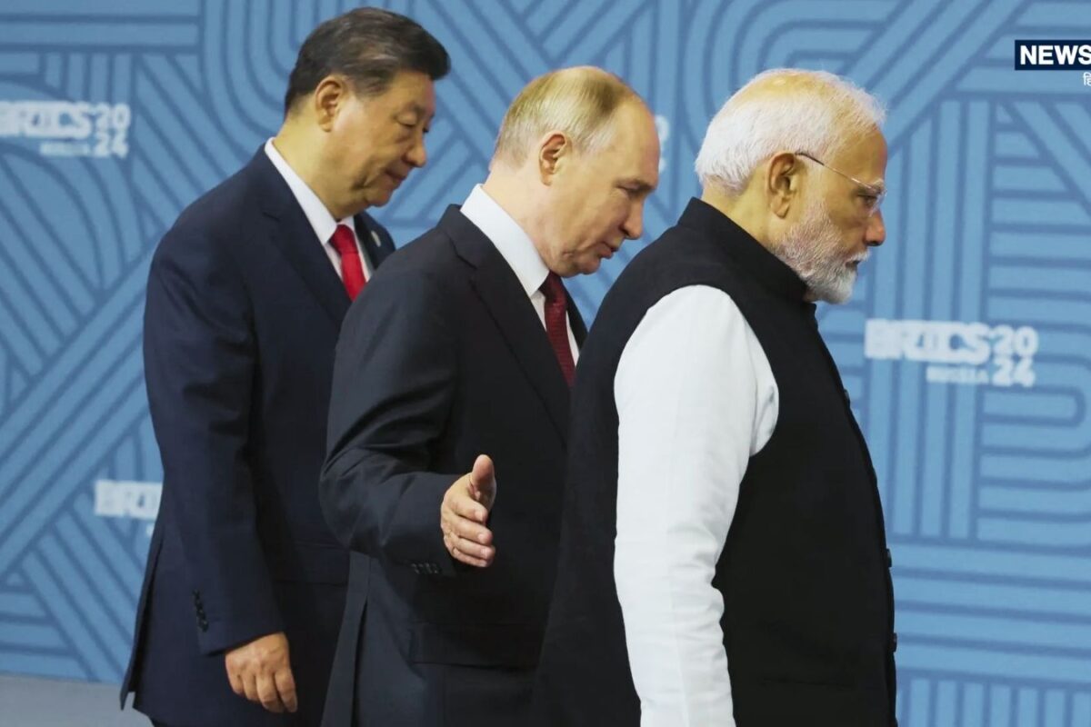 मोदी-पुतिन-जिनपिंग की तिकड़ी, BRICS से पहले SCO में मुलाकात, अमेरिका-पाक की छाती पर लोटे सांप