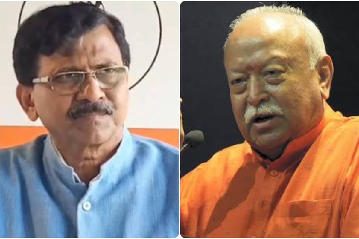 मोहन भागवत का अमेरिका दौरा और मराठी भाषा का घमासान संजय राउत ने लोकतंत्र से लेकर ऑटो विवाद तक उठाए सवाल